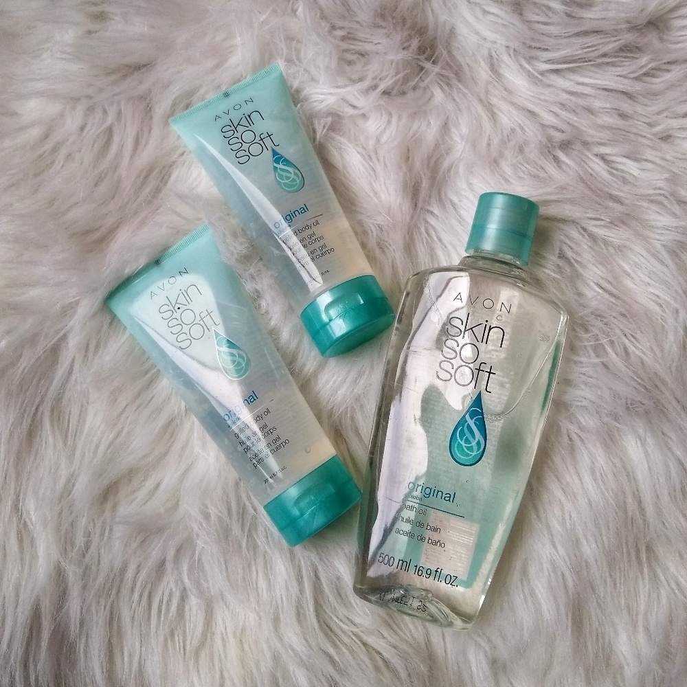 Skin So Soft Original Bath Oil

& gelled Bath Oil
